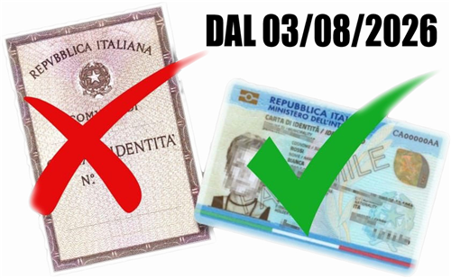 Scadenza validità carta di identità formato cartaceo
